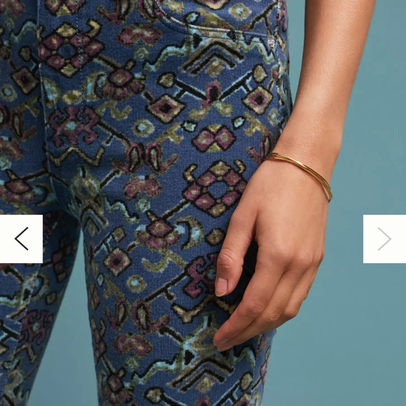 Anthropologie Pilcro Corduroy High-Rise Skinny Jeans - size 26 - Picture 4 of 13